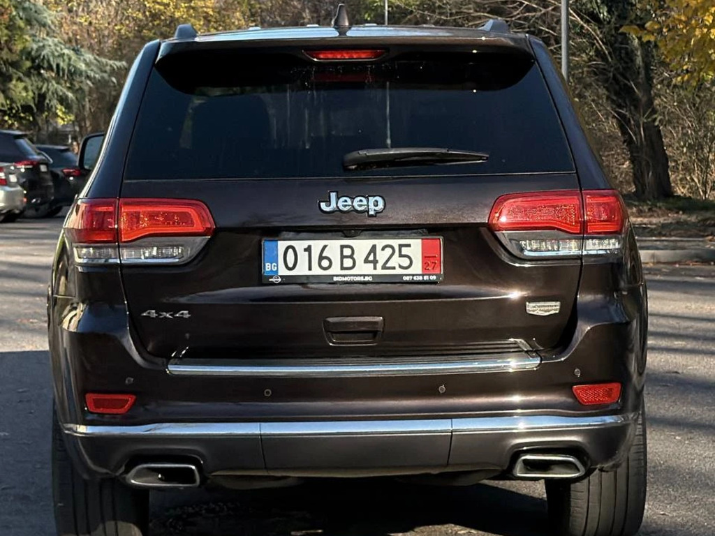 2017 JEEP GRAND CHEROKEE Summit/3.6/Brown Nappa