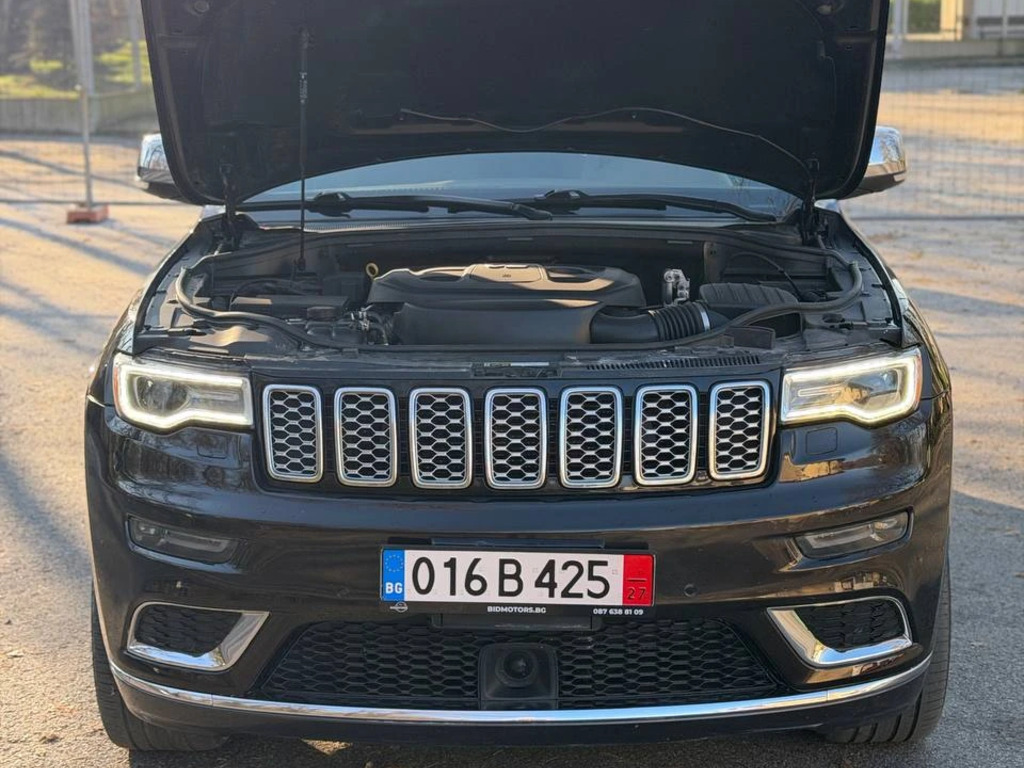 2017 JEEP GRAND CHEROKEE Summit/3.6/Brown Nappa