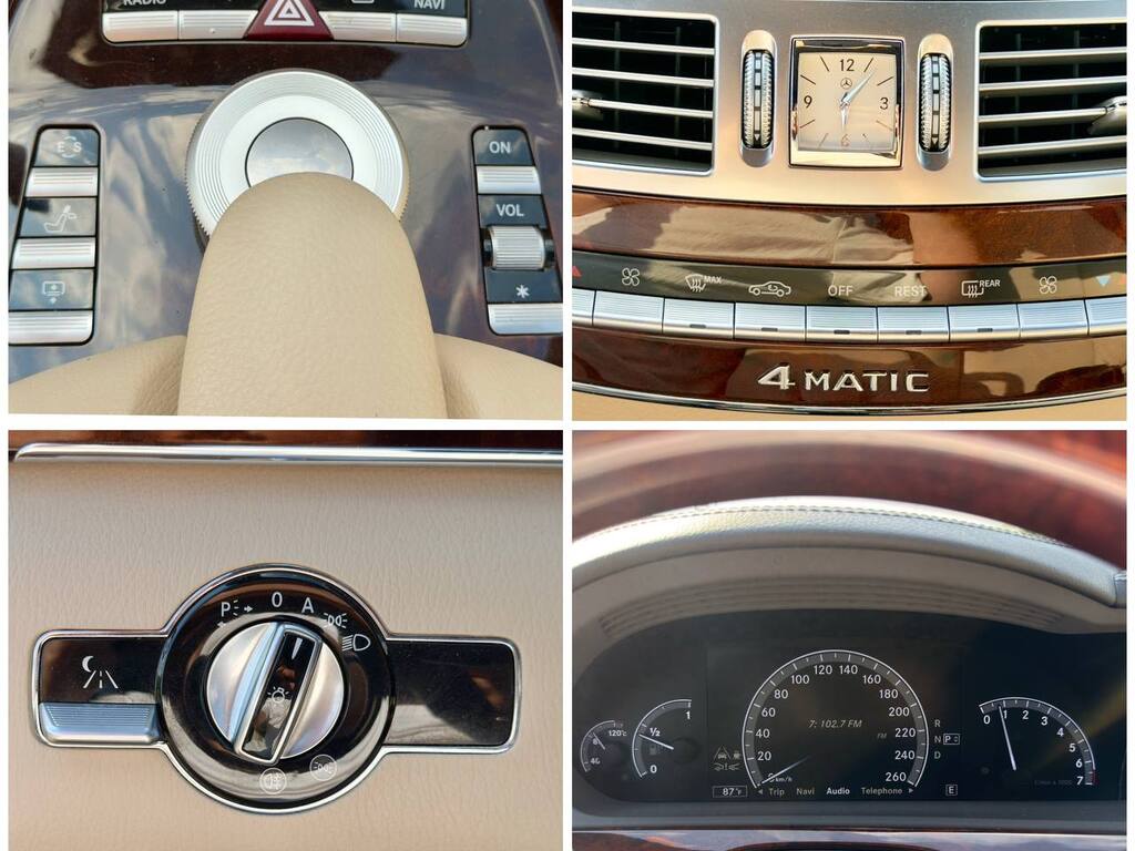 2012 MERCEDES-BENZ S 550 AMG LINE 4MATIC